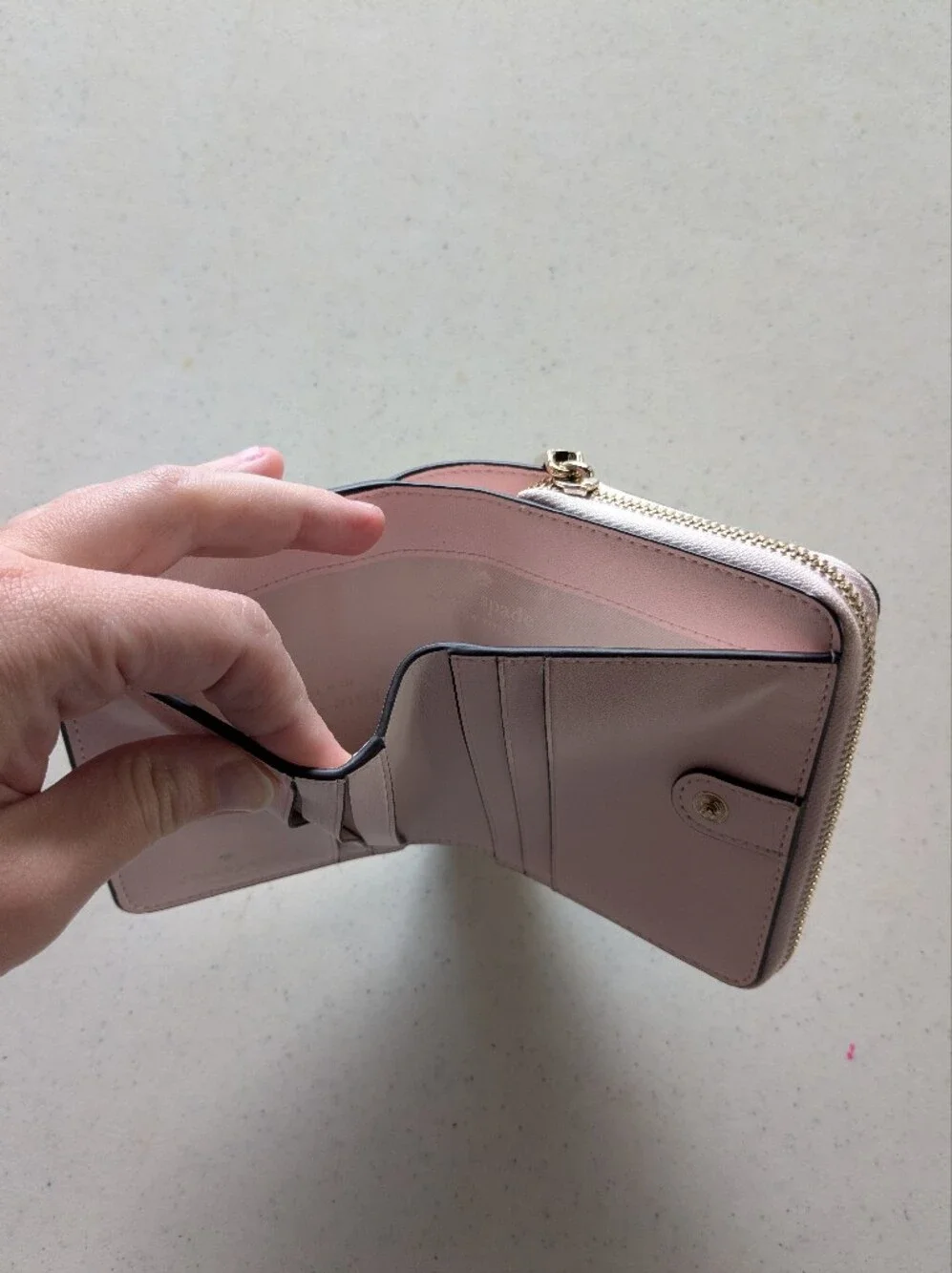 Kate Spade floral strawberry wallet